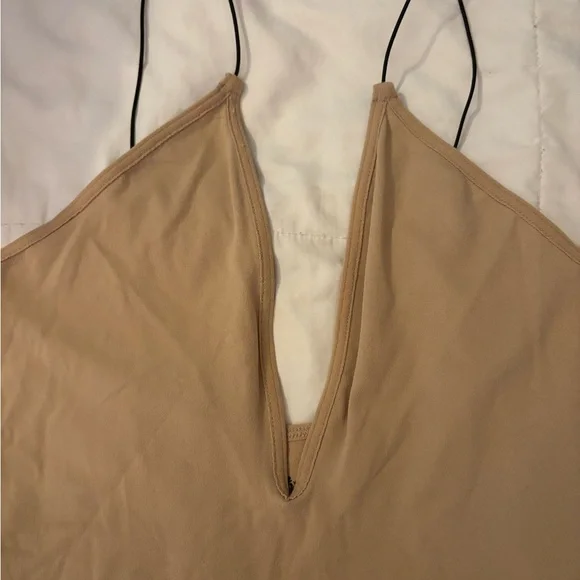 Free People Intimately Beige Lingerie Slip NWT - Picture 5 of 7